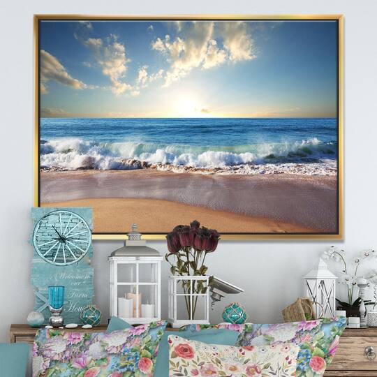 Designart - Sea Sunset